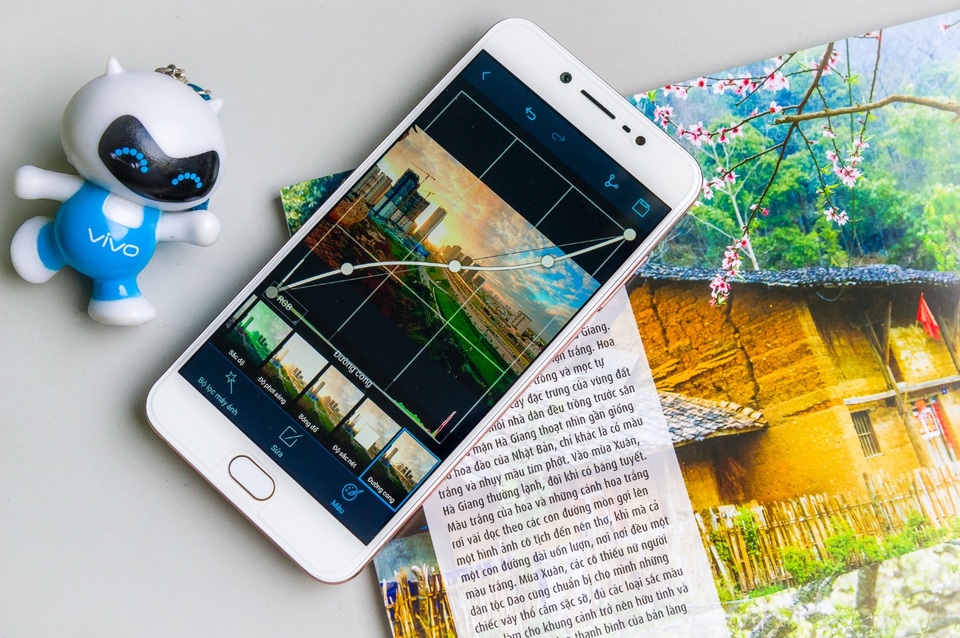 Đánh giá chi tiết tính năng chụp hình của Vivo V5 với camera trước và sau - 10 Khả năng chỉnh sửa ảnh mạnh mẽ tích hợp sẵn trong Vivo V5
