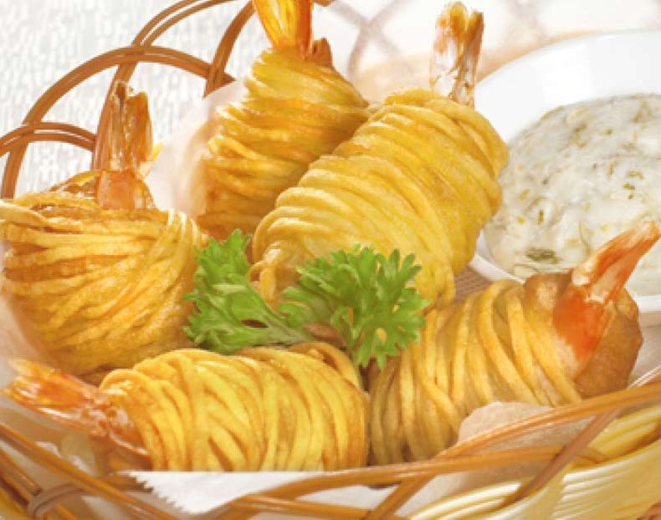 Tôm cuộn khoai tây chiên- sự lựa chọn thông minh cho bữa cơm cuối tuần - 5 Tôm cuộn khoai tây chiên- sự lựa chọn thông minh cho bữa cơm cuối tuần - 5