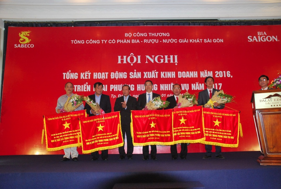 Năm 2016, Sabeco nộp ngân sách hơn 9.400 tỷ đồng - 2