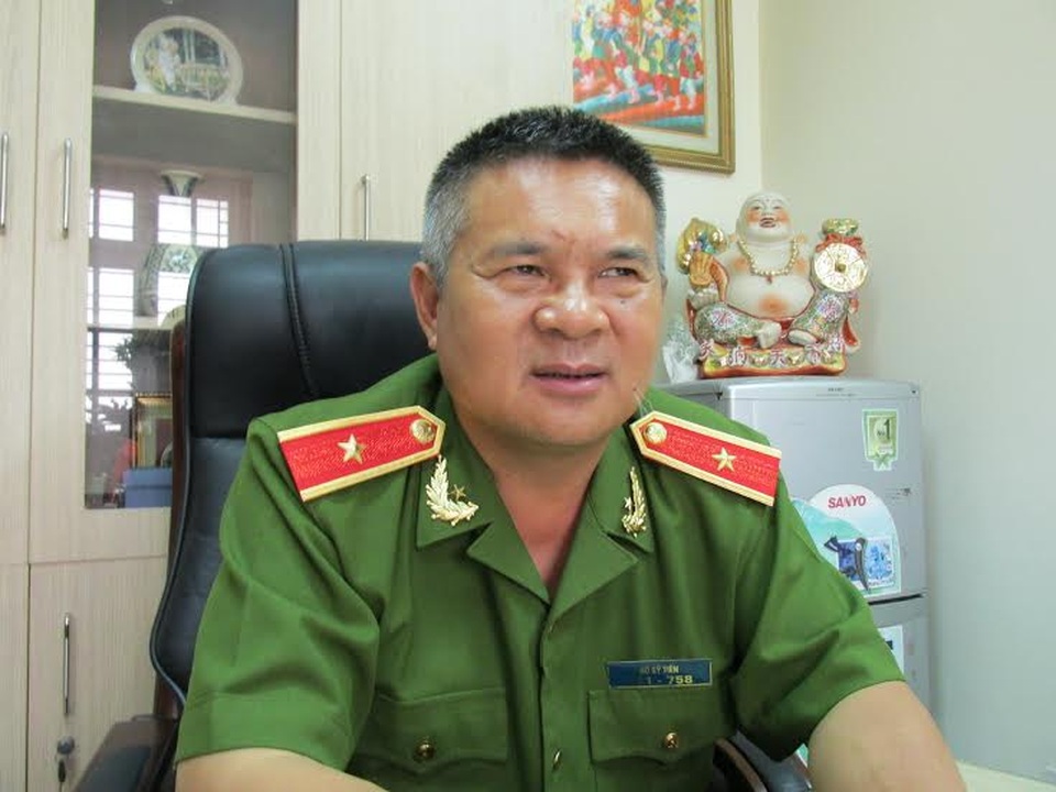 Thiếu tướng Hồ Sỹ Tiến kể việc phá những vụ án mạng kinh hoàng 2016 - 1 Thiếu tướng Hồ Sỹ Tiến - Cục trưởng Cục cảnh sát hình sự (Tổng cục Cảnh sát - Bộ Công an).