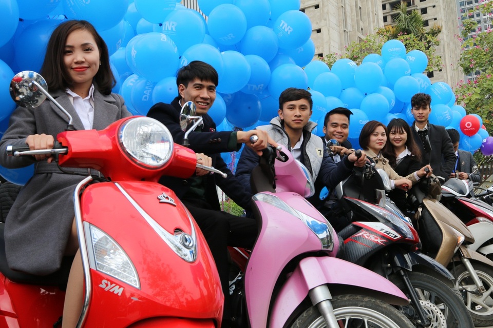 
Lễ ra quân tại dự án Goldmark City (136 Hồ Tùng Mậu, Q.Bắc Từ Liêm, Hà Nội).
