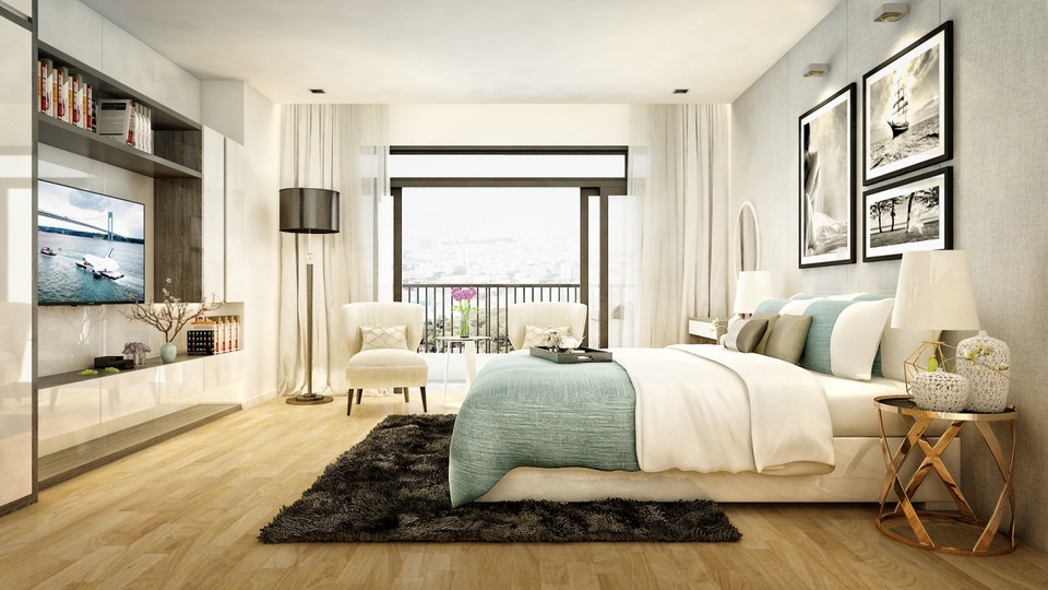 Mở đường phía Tây, bất động sản "lên đời" - 2 Thiết kế căn hộ GoldSeason (47 Nguyễn Tuân, Thanh Xuân, Hà Nội) theo phong cách Mỹ hiện đại, tiện nghi nhưng hết sức thân thiện với môi trường.