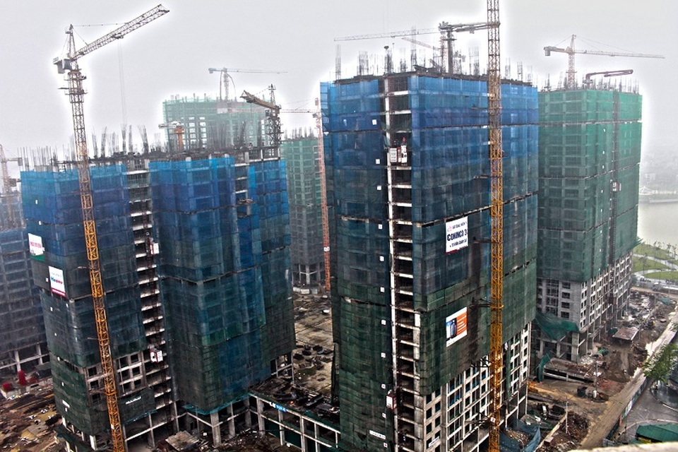 An Bình City vượt tiến độ, chính thức cất nóc tòa A5 - 2 Cả 8 tòa căn hộ đều đang vượt tiến độ