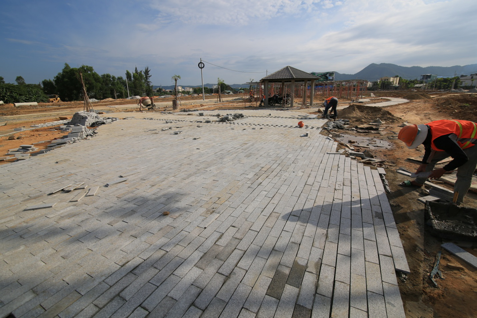Sôi động “đại công trường” bất động sản Tây Bắc Đà Nẵng - 2 Những tiện ích nội khu tại dự án Pandora city gấp rút đi vào hoàn thiện với tiến độ thi công thần tốc