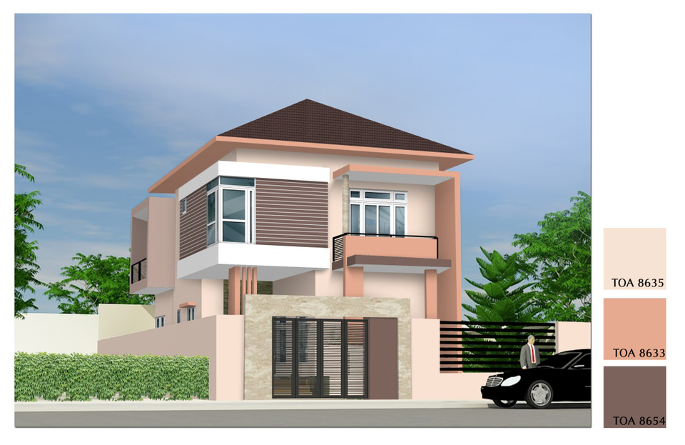 3. Phối màu với màu vàng - nâu