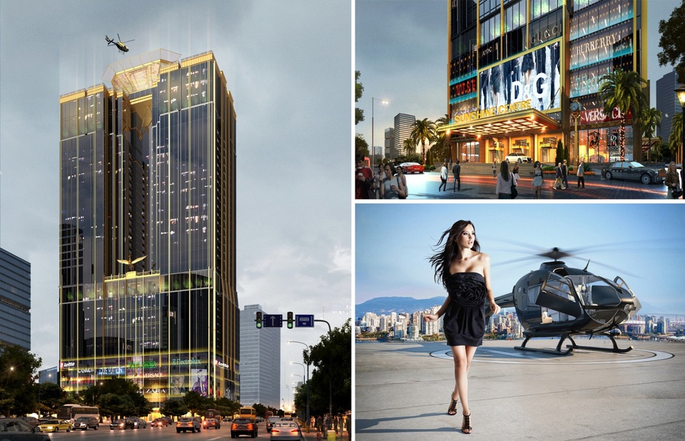 Sunshine Center với tổng mức đầu tư 2000 tỷ - một sản phẩm bất động sản kinh điển của Sunshine Group