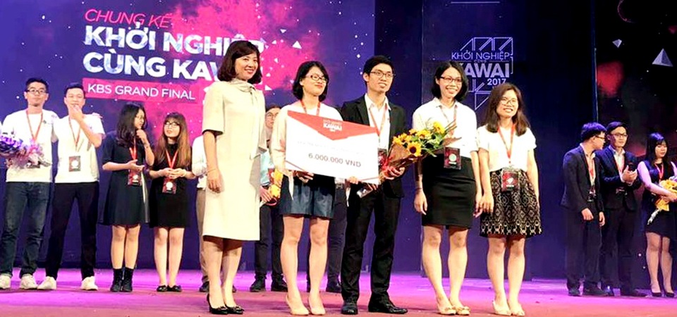 Những dự án khởi nghiệp táo bạo của sinh viên trường ĐH Ngoại thương - 2
Sinh viên Ngoại thương đạt giải cao trong chương trình khởi nghiệp Kawai