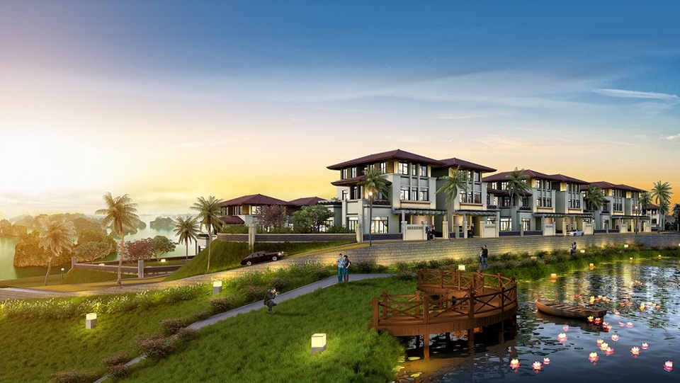 Villa FLC Hạ Long: Mở cửa thấy kỳ quan - 2 Cư dân Villa FLC Hạ Long sẽ được thụ hưởng một không gian trong lành, yên tĩnh.
