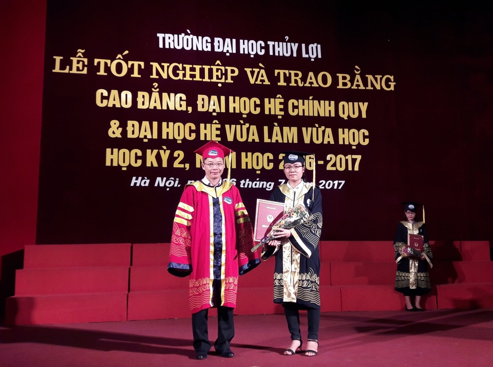 Ngưỡng mộ "biệt tài" của 3 nữ cử nhân xuất sắc trường ĐH Thủy lợi - 2
Sinh viên Nguyễn Thu Thủy