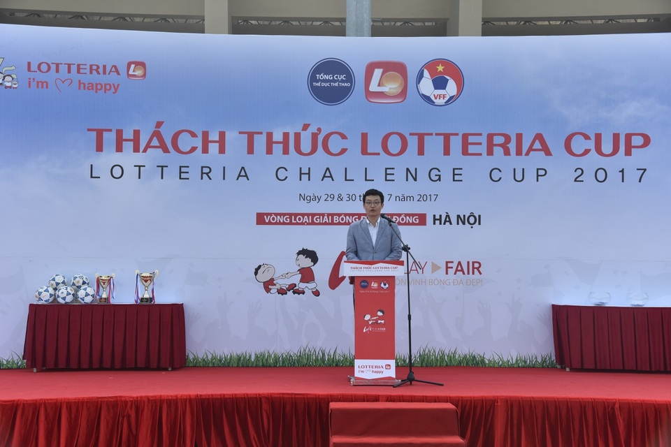 Lotteria Cup - ươm mầm tài năng bóng đá Việt - 2 Giải được bảo trợ bởi Tổng cục Thể dục Thể thao Việt Nam (Bộ Văn hóa Thể thao & Du lịch) và Liên đoàn bóng đá Việt Nam.