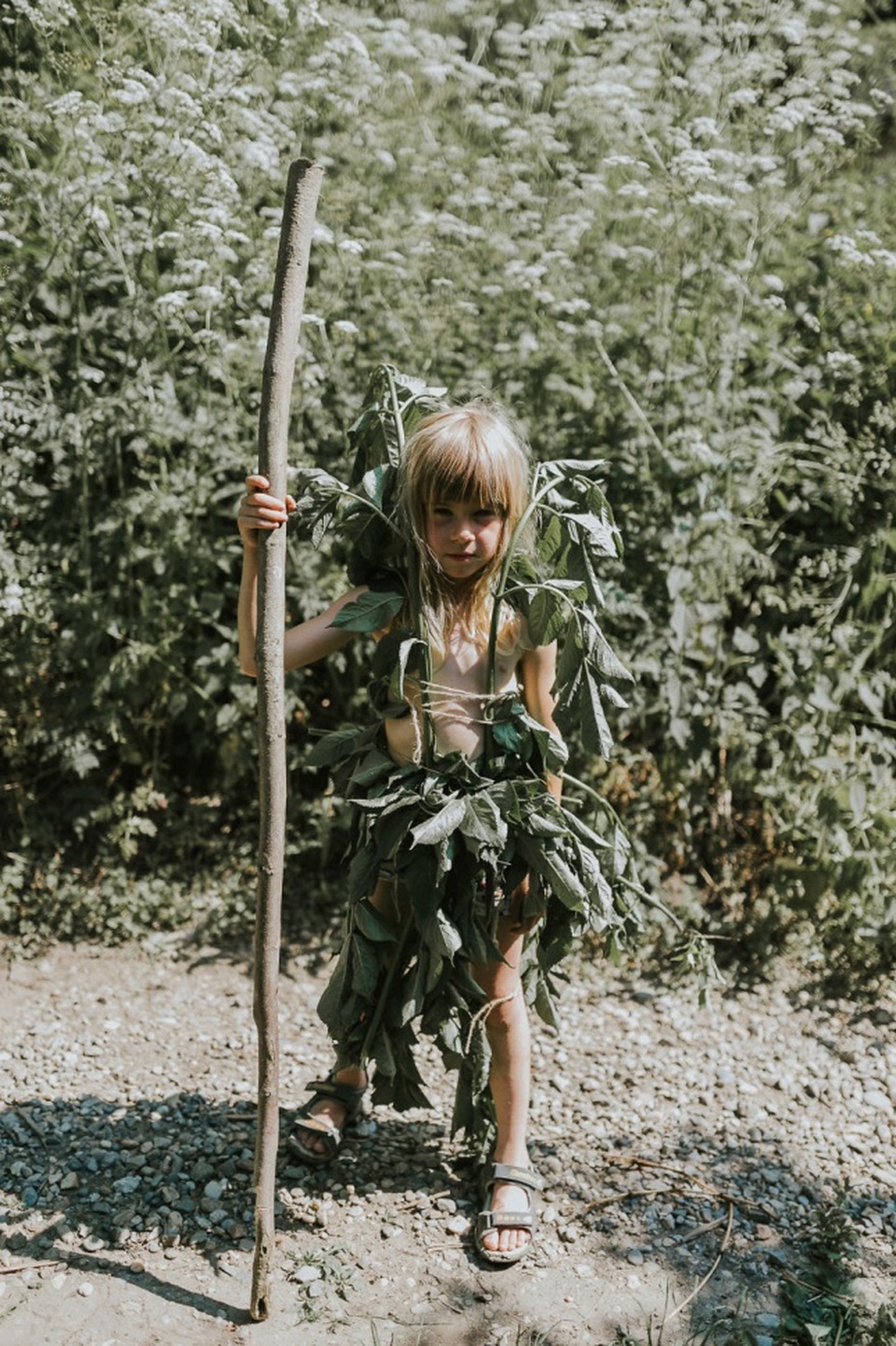 Để con cái thoải mái gần gũi thiên nhiên