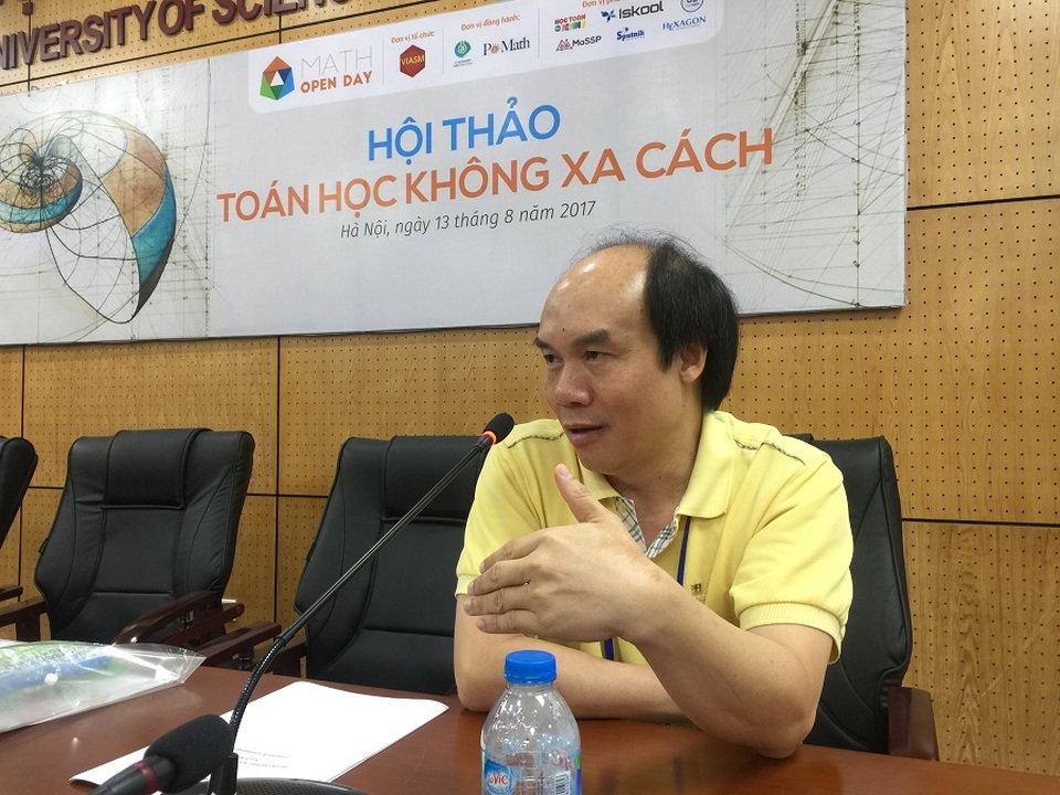 Sẽ công khai kết quả đánh giá đề Toán THPT quốc gia 2017 - 2 GS. Đỗ Đức Thái.