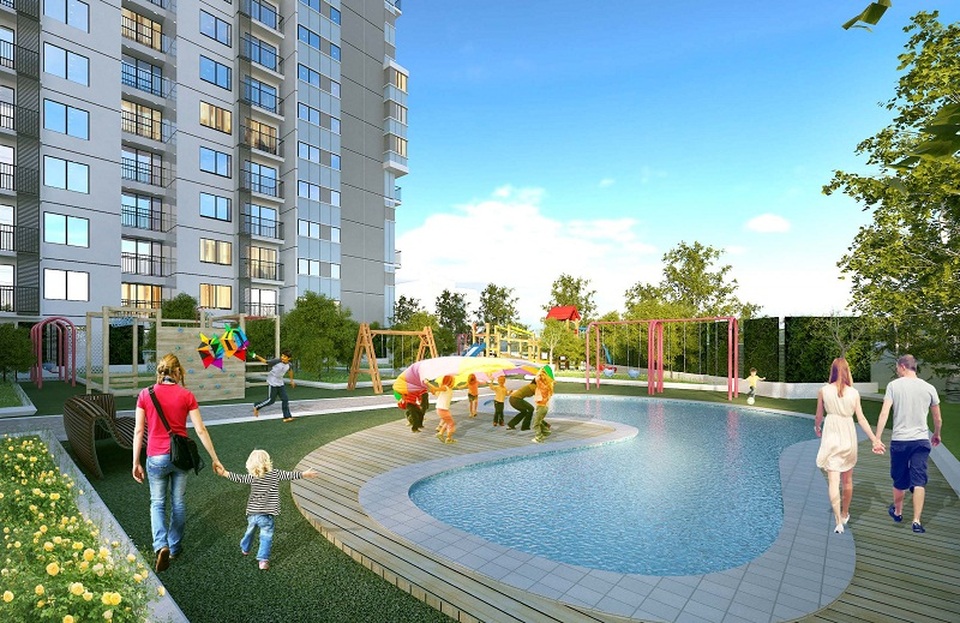 Dự án The TWO Residence chính thức cất nóc - 2 Lựa chọn an cư tại The TWO Residence, cư dân sẽ có được cuộc sống thư thái và hạnh phúc
