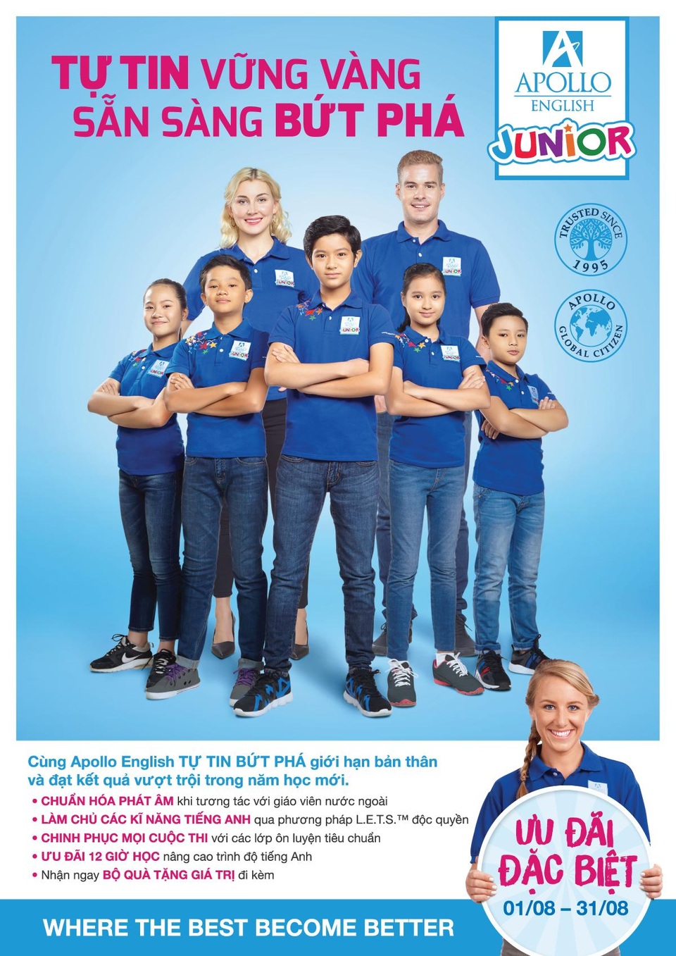 Apollo English được đề cử cho EducationInvestor Awards 2017 - 2