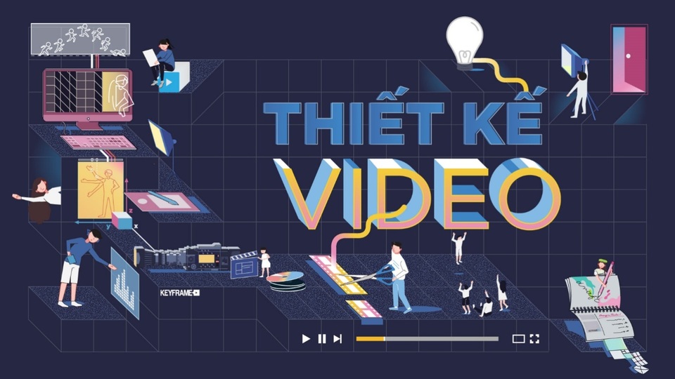 Lần đầu đào tạo khóa Thiết kế sáng tạo video - 2 Chương trình học được soạn thảo chuyên biệt và cập nhật xu hướng truyền thông liên tục.
