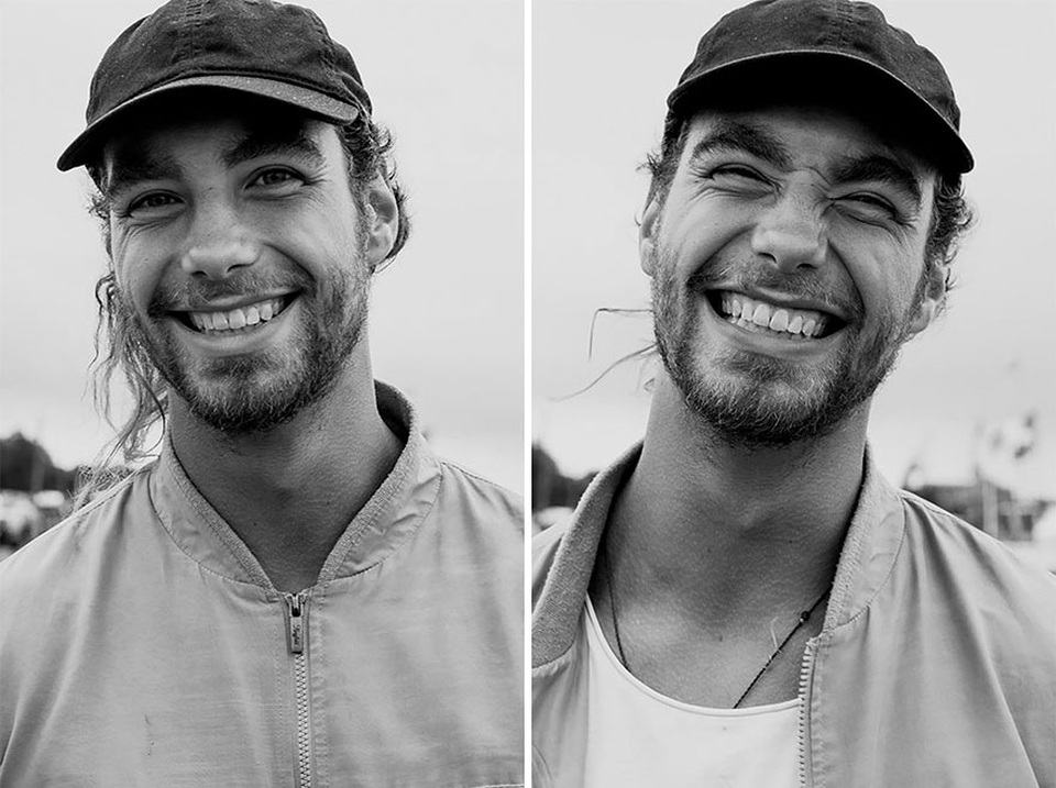 Nụ hôn có sức mạnh như thế nào? - 2 Vốn đã sở hữu nụ cười khá đẹp nhưng sau một nụ hôn, gương mặt của chàng trai còn rạng rỡ hơn gấp nhiều lần