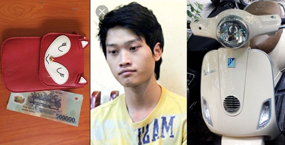 Những tên cướp ngu muội vì tình - 3
Quang quằn quại và tang vật vụ án.