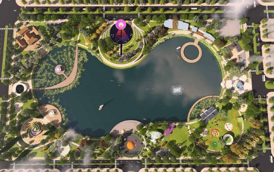 Công viên Thiên văn học – Kể câu chuyện Big Bang qua lăng kính trẻ thơ - 2
Phối cảnh Công viên Thiên văn học ngoài trời đầu tiên tại Đông Nam Á