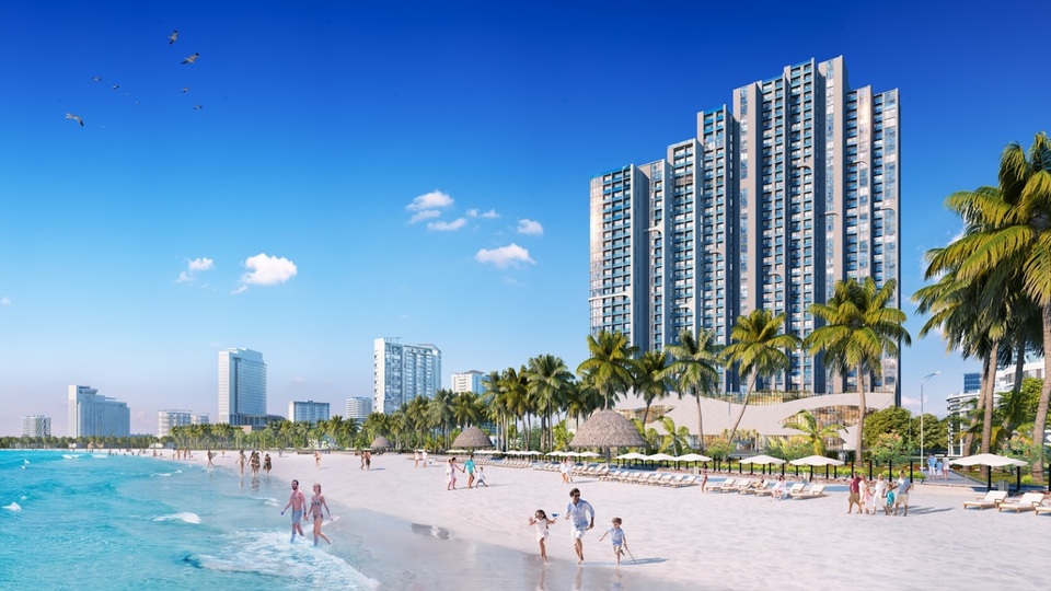 Scenia Bay – hóa giải “bế tắc pháp lý” của condotel - 2 Scenia Bay với kiến trúc Domino chồng xếp giúp tối đa hóa view biển cho tất cả căn hộ & phòng khách sạn