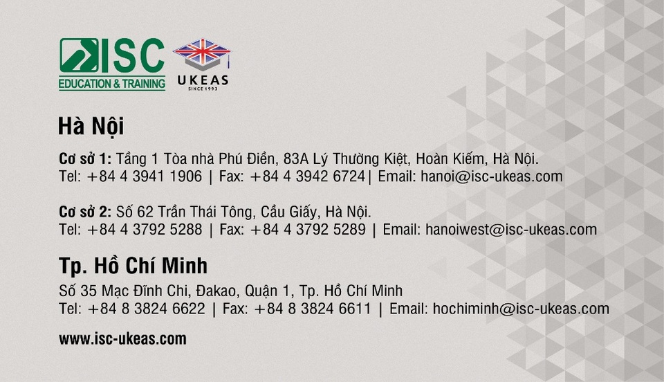 Hội thảo học bổng dự bị các trường đại học Anh Quốc - 2 Hội thảo học bổng dự bị các trường đại học Anh Quốc - 2