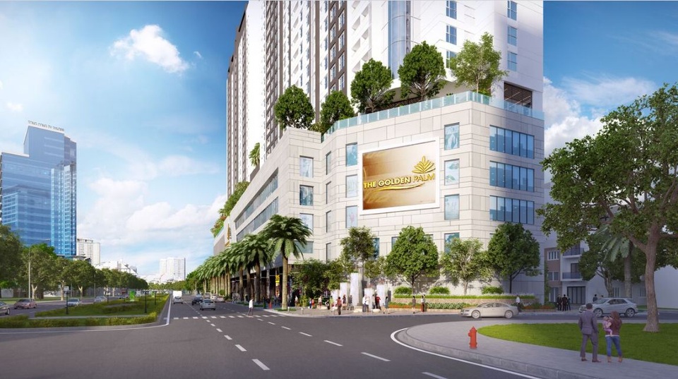 Quý IV/2017: Loạt dự án “hot” tung chính sách bán hàng hấp dẫn - 2 The Golden Palm trên đường Lê Văn Lương, Thanh Xuân, Hà Nội.