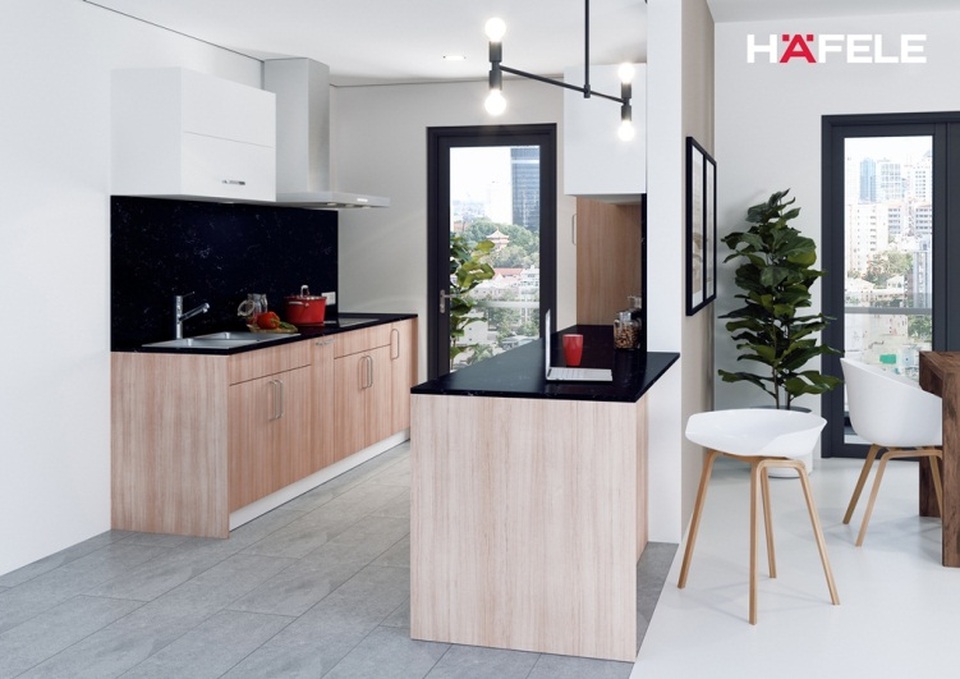 Thiết kế bếp nào dành cho bạn? - 2 Thiết kế bếp mở hiện đại dành cho mẫu người nghệ sĩ