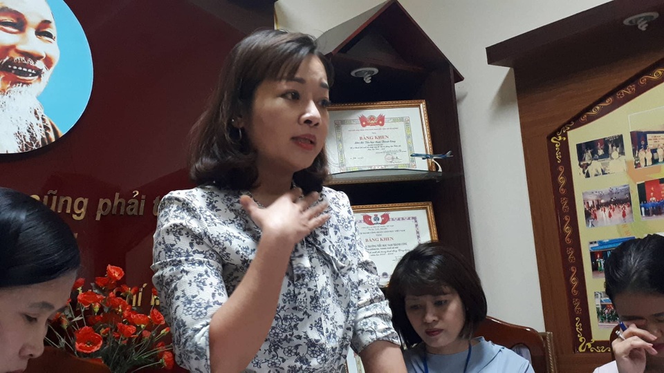Vụ phạt học sinh nghỉ học không thông báo gia đình: Cô giáo sai, bị kỷ luật - 2 Phụ huynh Nguyễn Thị Thủy.