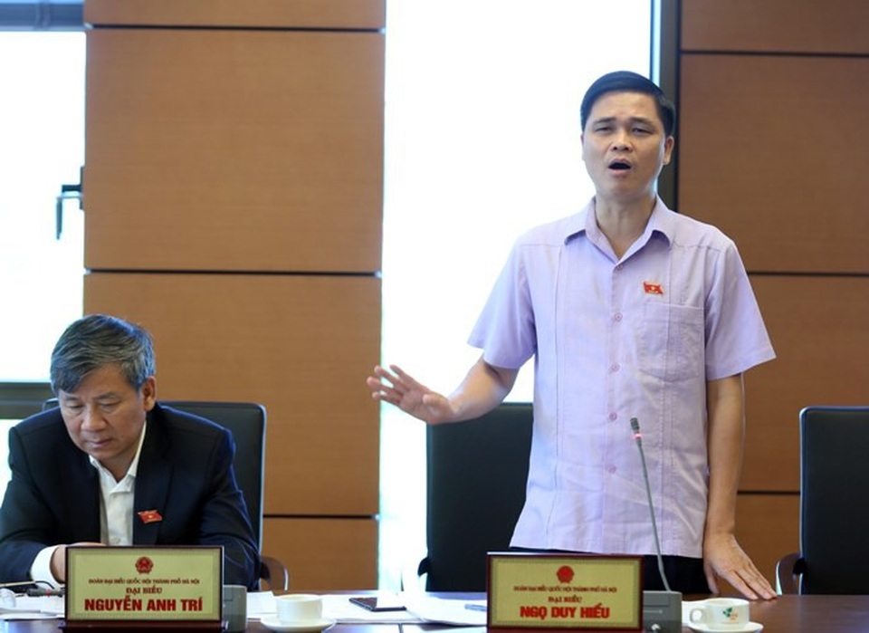 Đề xuất thí điểm cán bộ làm việc ở nhà, tuần đến cơ quan 1-2 lần - 1 ĐB Ngọ Duy Hiểu (Hà Nội). Ảnh: Đàm Duy