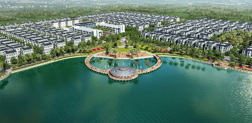 Vũ khúc hồ Harmony: Đại tiệc âm nhạc và ánh sáng dành tặng khách hàng Vinhomes Riverside - The Harmony - 2 Hồ Harmony kế cận nhiều tiện ích điểm nhấn đắt giá