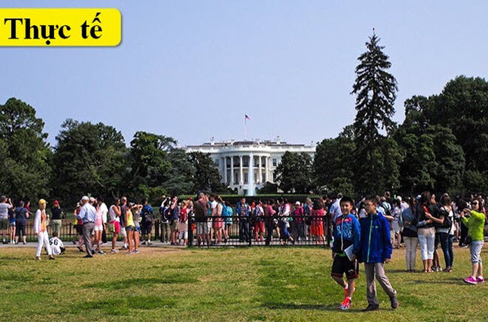 Nhà Trắng ở Washington, Mỹ.
