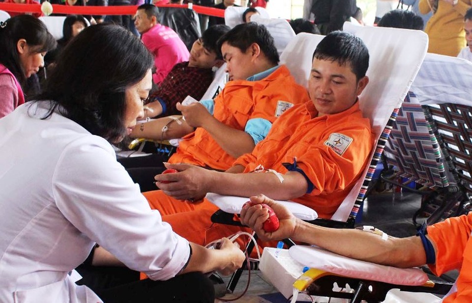 Hàng ngàn đơn vị máu được hiến tặng trong ngày chủ nhật - 4
Ban chỉ đạo hiến máu đã thu được gần 1.000 đơn vị máu