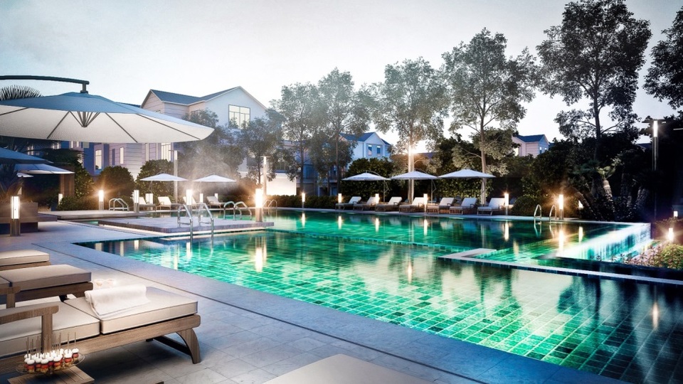 “Resort” bên sông giữa lòng thành phố - 3 Hồ bơi chân mây hiện đại, sang trọng