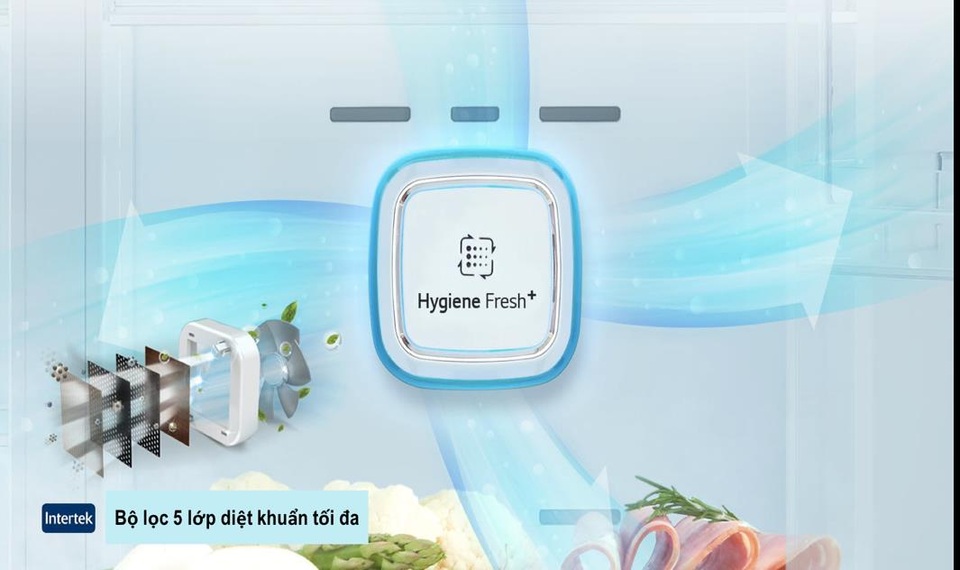 “Cuộc chiến” bảo quản thực phẩm Tết của Lý Hải - Minh Hà - 3 Gia đình Lý Hải – Minh Hà lựa chọn dòng tủ lạnh sử dụng bộ lọc Hygiene Fresh+ của LG, có khả năng loại bỏ tới 99.999% vi khuẩn (kiểm nghiệm bởi Intertek), để an tâm tích trữ thực phẩm cho cả nhà.