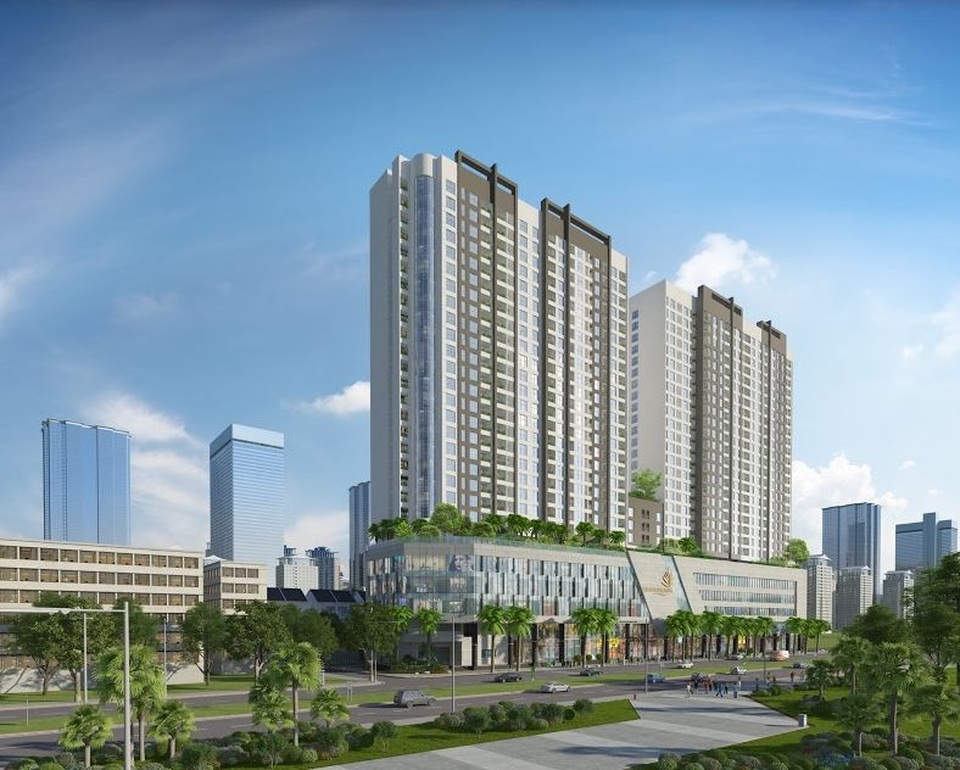 Khách hàng mua nhà được tặng ngay ô tô tại The Golden Palm - 3 The Golden Palm có tiến độ xây dựng ổn định, dự kiến hoàn thiện năm 2018.