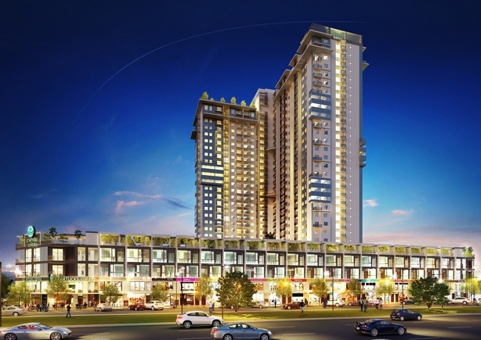 Căn hộ 2 + 1 the TWO Residence hấp dẫn khách mua với ưu đãi khủng - 3 Phối cảnh tổng quan The TWO Residence