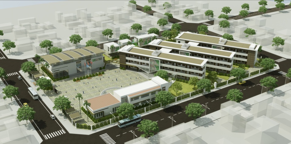 An Phú Shop-villa - Khu phố khởi nghiệp Tây Hà Nội - 3 Trường THCS Lê Qúy Đôn được đầu tư xây dựng hiện đại tại khu đô thị Dương Nội