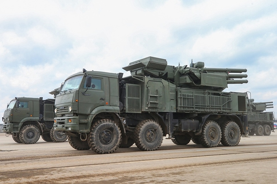 Hệ thống phòng không Pantsir-S sẽ có mặt trong lễ duyệt binh.