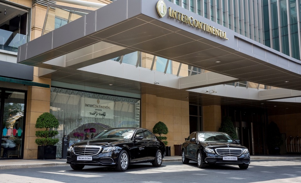 InterContinental Saigon đầu tư 10 tỷ vào dàn xe sang Mercedes-Benz E-Class - 3 E-Class vượt xa tiêu chuẩn an toàn 5 sao của Ủy ban An toàn Giao thông châu Âu (EURO NCAP) ở tất cả các hạng mục