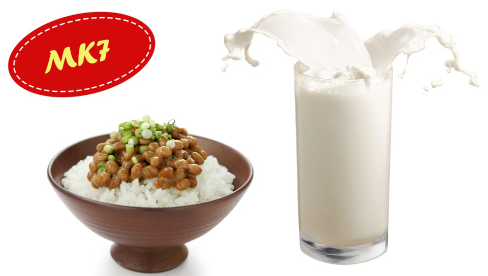 Mk7 - Chìa khóa tăng chiều cao của trẻ - 3 (Natto và một số loại sữa là những thực phẩm có hàm lượng MK7 cao)