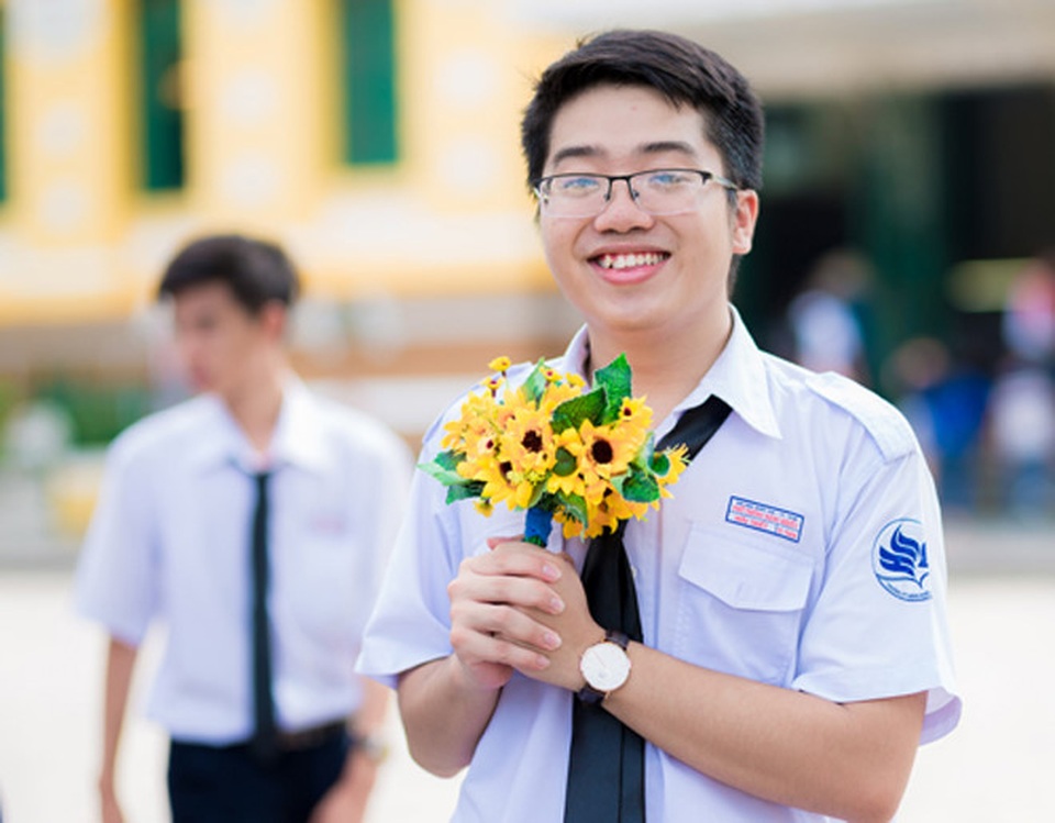 “Điểm danh” 13 thủ khoa 30 điểm của cả nước năm 2017 - 3
Thủ khoa Phạm Hữu Triết.