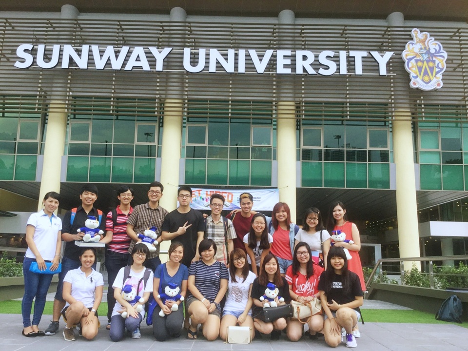 INEC – Đại diện tuyển sinh chính thức duy nhất của Đại học Sunway tại Việt Nam - 3
INEC thường xuyên có các chuyến thăm trường và sinh viên của mình đang học tại đây
