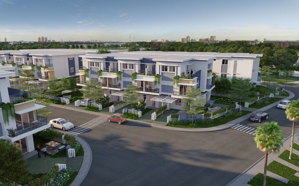 Không gian sống trong lành, xanh mát tại Rosita Garden