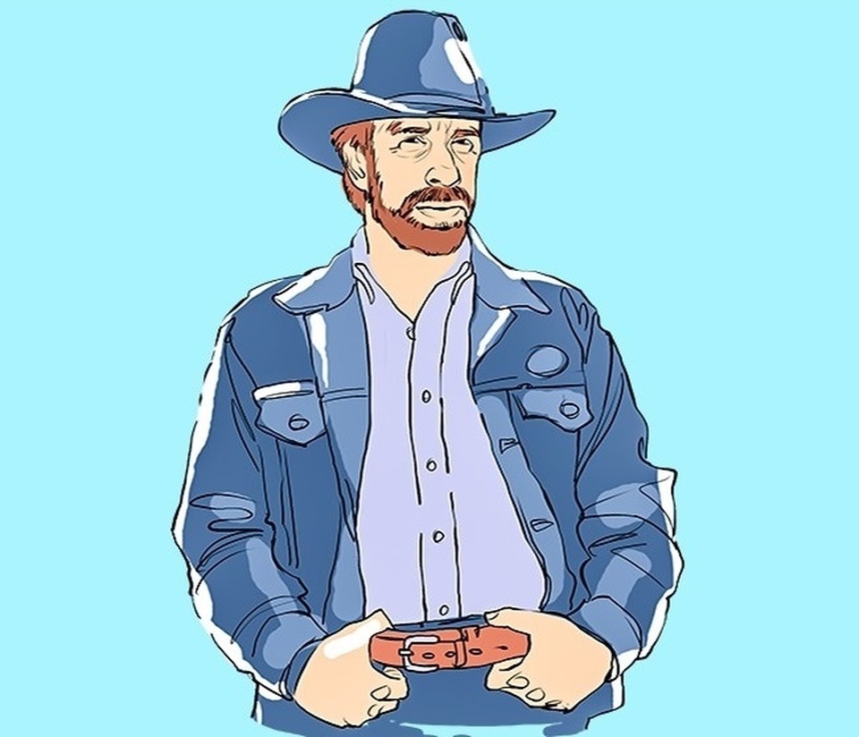 Chàng nghĩ mình ngầu như cao bồi viễn Tây