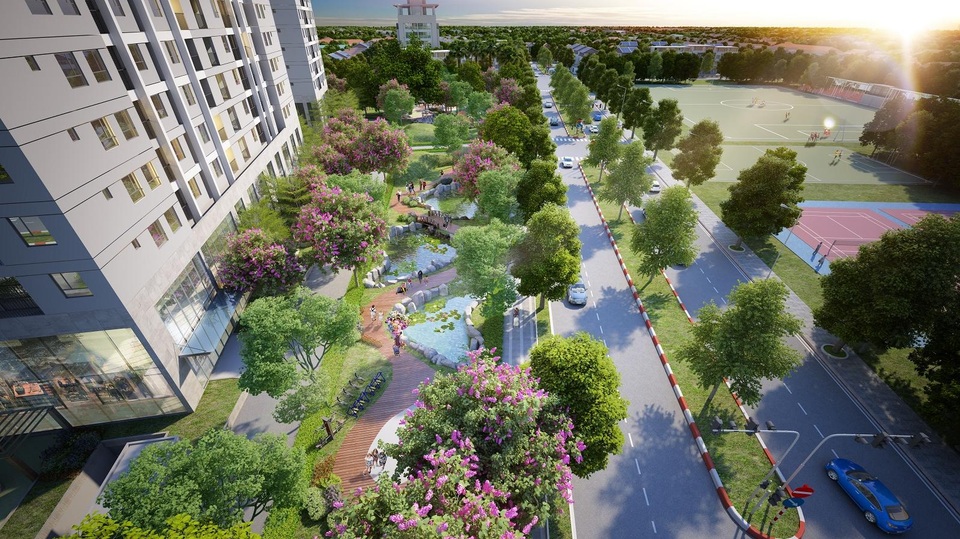 Vượt tiến độ 1 tháng, Tara Residence hứa hẹn giao nhà sớm - 3
Dự án với nhiều khoảng xanh cho cư dân tận hưởng