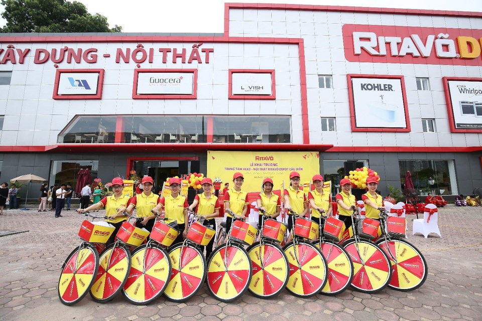 Trung tâm VLXD - nội thất RitaVõ Depot khai trương cửa hàng thứ 2 tại Hà Nội - 3 Trung tâm VLXD - nội thất RitaVõ Depot khai trương cửa hàng thứ 2 tại Hà Nội - 3