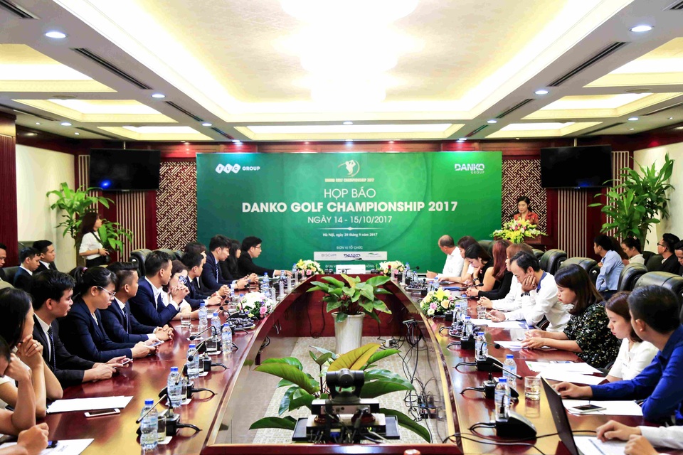 Giải Danko Golf Championship 2017 thu hút gôn thủ với giải thưởng “khủng” - 3 Toàn cảnh buổi họp báo