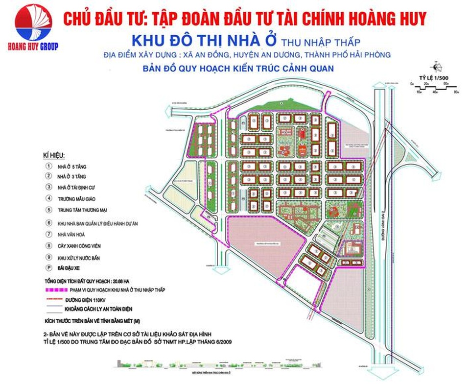 Pruksa Town – “Giải khát” nhu cầu căn hộ giá rẻ tại TP Hải Phòng - 3 Chủ đầu tư Tập đoàn tài chính Hoàng Huy