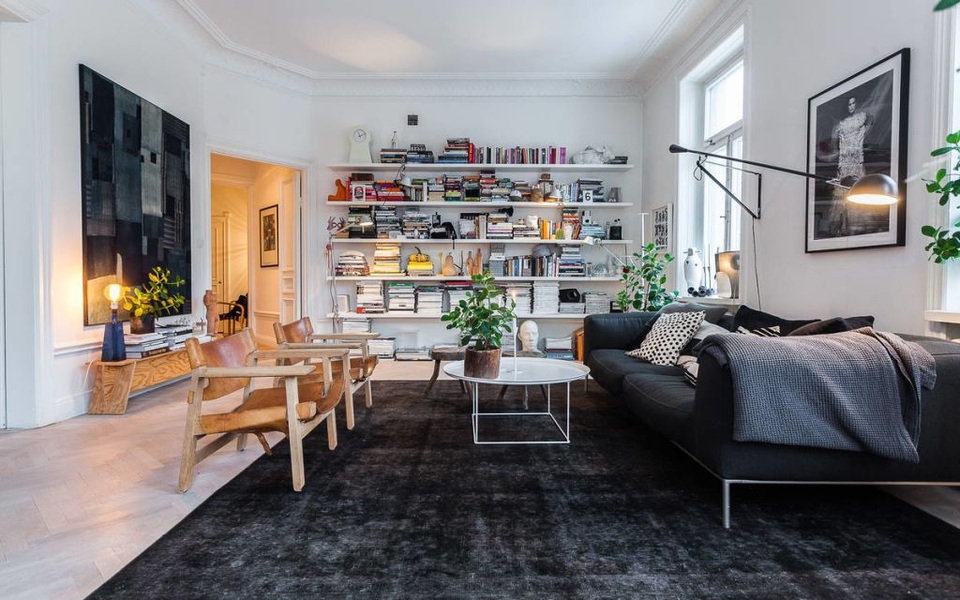 Những phong cách nội thất cuốn hút cùng thời gian cho biệt thự thành phố - 3 Phòng khách theo phong cách Scandinavian