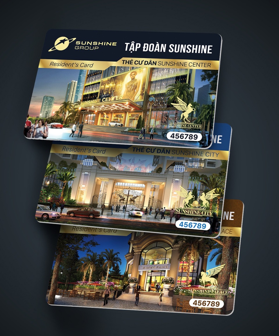 Ứng dụng App Sunshine và Thẻ cư dân thông minh thực chất chỉ là 2 trong số các dịch vụ thuộc hệ thống quản gia thông minh S-Service