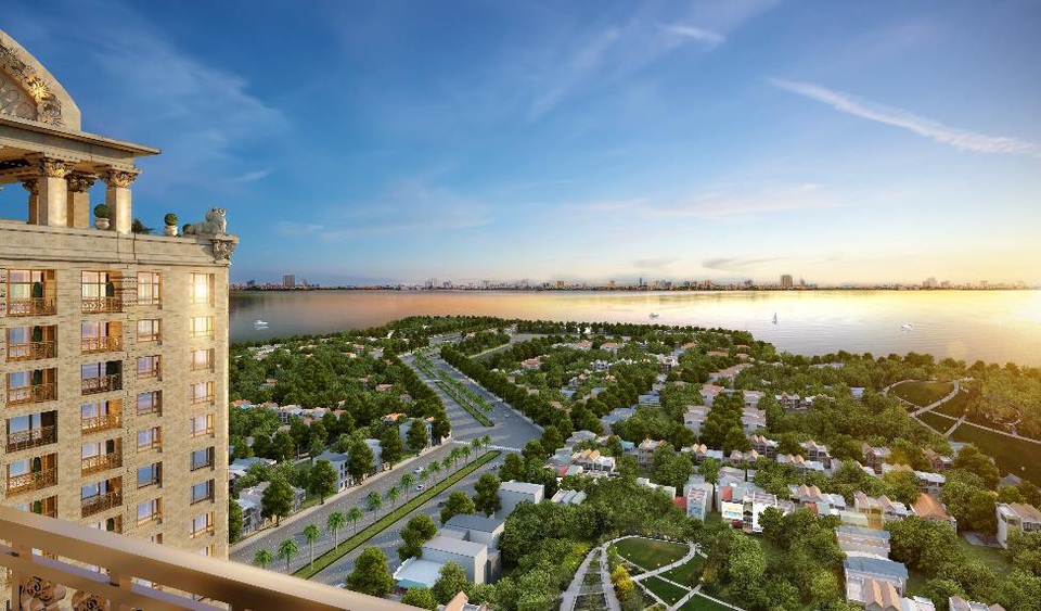 Cơ hội vàng sở hữu căn hộ D'. Le Roi Soleil - ngắm cảnh hồ, đón gió sông - 3 “Chất sống Hồ Tây – Ôm trọn sông Hồng”